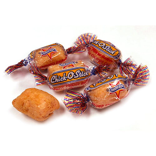 All City Candy Chick-O-Stick Crunchy Peanut Butter and Toasted Coconut Candy - Bulk Bags Bulk Wrapped Atkinson's Candy For fresh candy and great service, visit www.allcitycandy.com