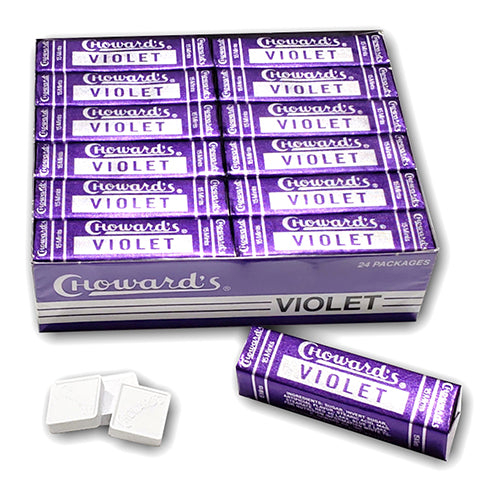 All City Candy Choward's Violet Mints - 15-Piece Pack For fresh candy and great service, visit www.allcitycandy.com