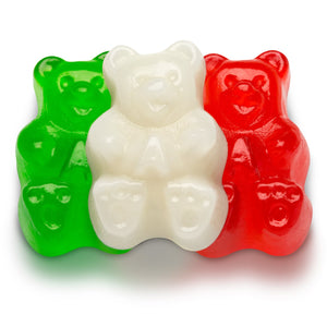 All City Candy Christmas Gummi Bears Candy - 5 LB Bulk Bag Albanese Confectionery For fresh candy and great service, visit www.allcitycandy.com