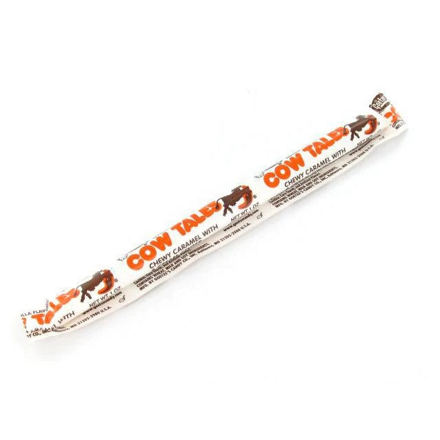 All City Candy Vanilla Cow Tales Chewy Caramel Stick 1 oz. - Case of 36 Caramel Candy Goetze's Candy For fresh candy and great service, visit www.allcitycandy.com