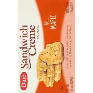 All City Candy Dare Maple Creme Filled Cookies 10.2 oz. Box Snack Dare Foods For fresh candy and great service, visit www.allcitycandy.com