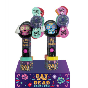All City Candy Candyrific Day of the Dead Halloween Fan 0.53 oz. Case of 6 Halloween Candyrific For fresh candy and great service, visit www.allcitycandy.com