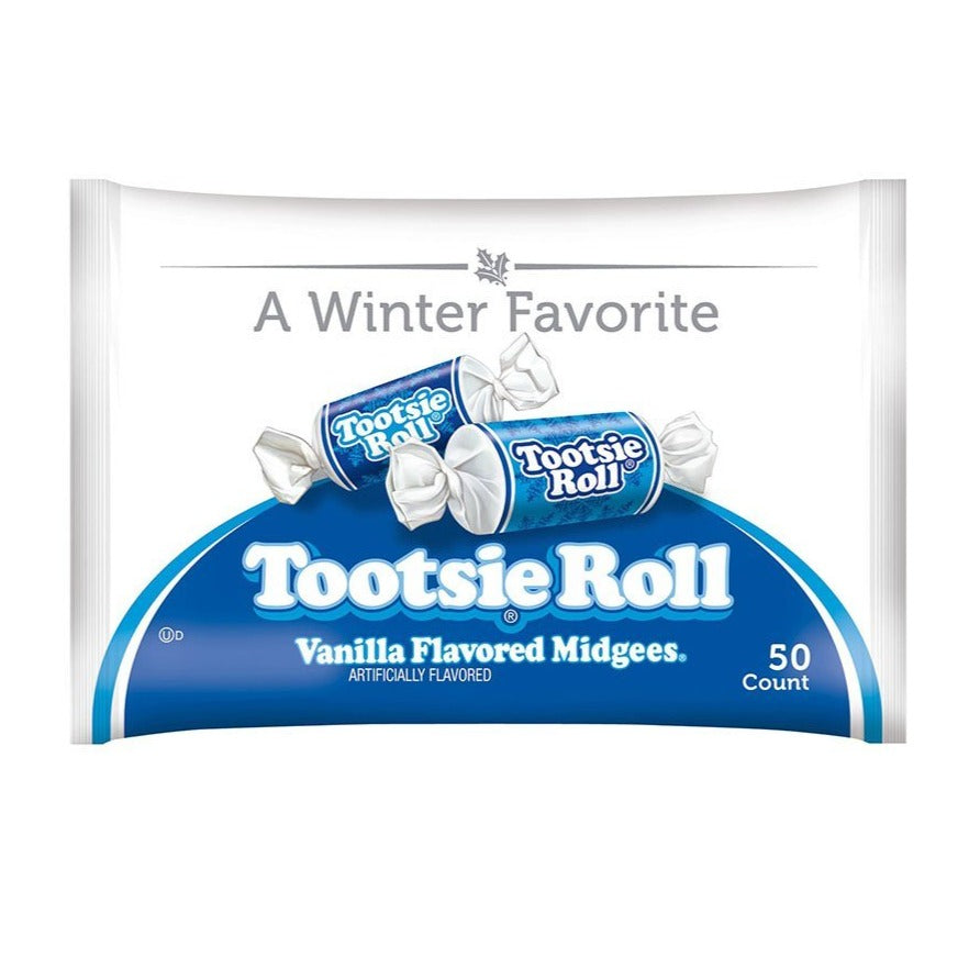 Tootsie Roll Limited Edition Vanilla Flavored Midgees - 12-oz. Bag