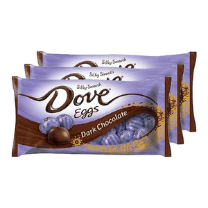 All City Candy Dove Dark Chocolate Eggs - 8.87-oz. Bag Pack of 3 Easter Mars Chocolate For fresh candy and great service, visit www.allcitycandy.com