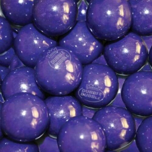 Bayside Candy Grape Bubble Gum Gumballs – 25mm / 1 Inch, 5LB Bulk Bag (Approx. 285 Pieces), Party Favorite