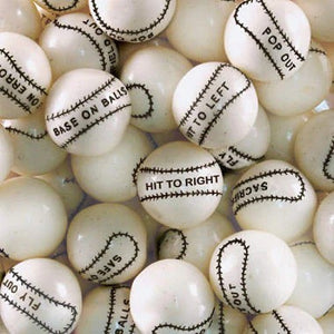 All City Candy Concord Homerun Baseball Gum Balls 3 lb. Bulk Bag Bulk Unwrapped Concord Confections (Tootsie) For fresh candy and great service, visit www.allcitycandy.com