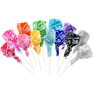 All City Candy Dum Dums Color Party Assorted Rainbow Lollipops - Bag of 75 Lollipops & Suckers Spangler For fresh candy and great service, visit www.allcitycandy.com