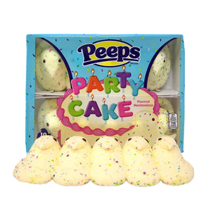All City Candy Peeps Party Cake Marshmallow Chicks 10 Chicks - 1 Pack Just Born Inc For fresh candy and great service, visit www.allcitycandy.com