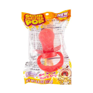 All City Candy Sour Pacifier Pop .8 oz - 1 Pop Lollipops & Suckers Flix Candy For fresh candy and great service, visit www.allcitycandy.com