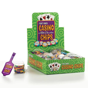 All City Candy Milk Chocolate Casino Chips - 1.47-oz. Mesh Bag Chocolate Gerrit J. Verburg Candy Case of 18 For fresh candy and great service, visit www.allcitycandy.com