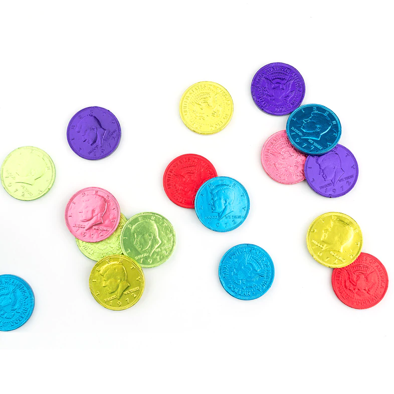 Monedas de Chocolate Milk Chocolate Coins by Felfort Choco Figu Emoji  Edition, 5 g / 0.17 oz (