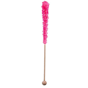 All City Candy Richardson Giant Wrapped 12" Rock Candy Stick 1.94 oz. Cherry Rock Candy Espeez For fresh candy and great service, visit www.allcitycandy.com