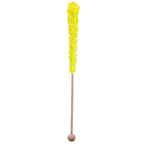 All City Candy Richardson Giant Wrapped 12" Rock Candy Stick 1.94 oz. Lemon Rock Candy Espeez For fresh candy and great service, visit www.allcitycandy.com