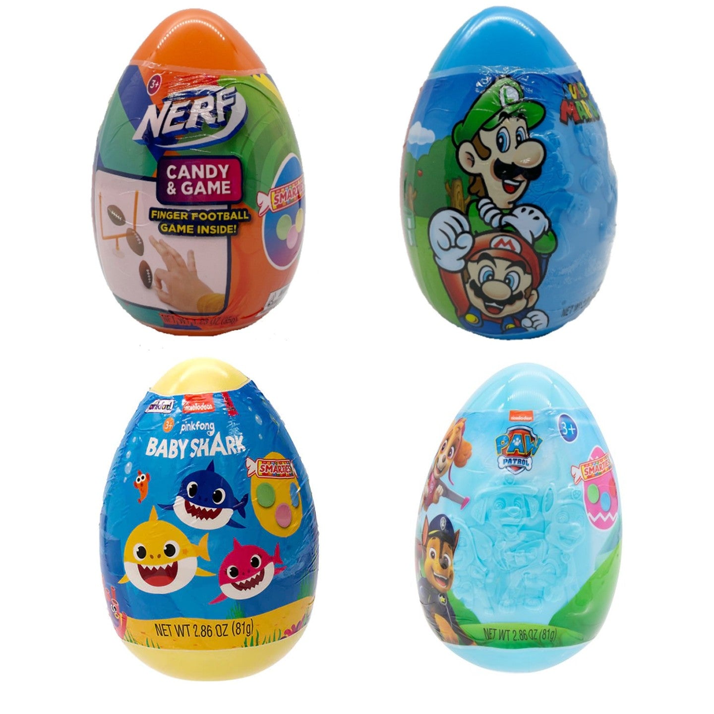 All City Candy Giant Plastic Egg with Smarties Frankford Candy For fresh candy and great service, visit www.allcitycandy.com