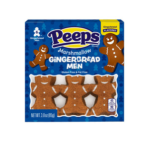 Just Born Christmas Peeps 3 oz. Pack Fun Peep Shapes for Christmas. A nice addition for your gingerbread house. For fresh candy and great service, visit www.allcitycandy.com