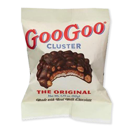 All City Candy Goo Goo Cluster Candy Bar 1.75 oz. Candy Bars Standard Candy Company For fresh candy and great service, visit www.allcitycandy.com