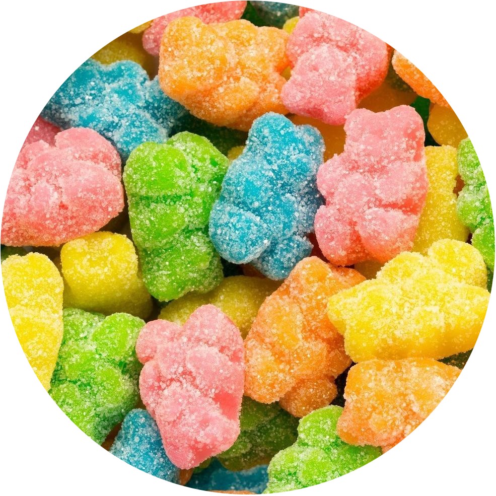 All City Candy Beep Gummi Bears - 4.5 LB Bulk Bag Bulk Unwrapped Albanese Confectionery For fresh candy and great service, visit www.allcitycandy.com