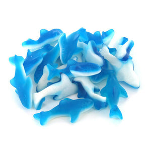 All City Candy Sunrise Blue Sharks Gummi Candy Sunrise Confections For fresh candy and great service, visit www.allcitycandy.com
