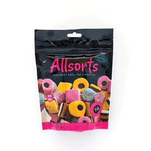 All City Candy Gustaf's Allsorts Gourmet English Licorice 7-oz. Bag Licorice Gerrit J. Verburg Candy For fresh candy and great service, visit www.allcitycandy.com