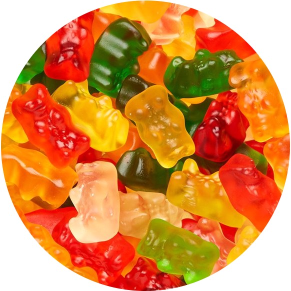 Haribo Gold-Bears Gummi Candy Treat Size Packs - Tub Of 54 - All City Candy