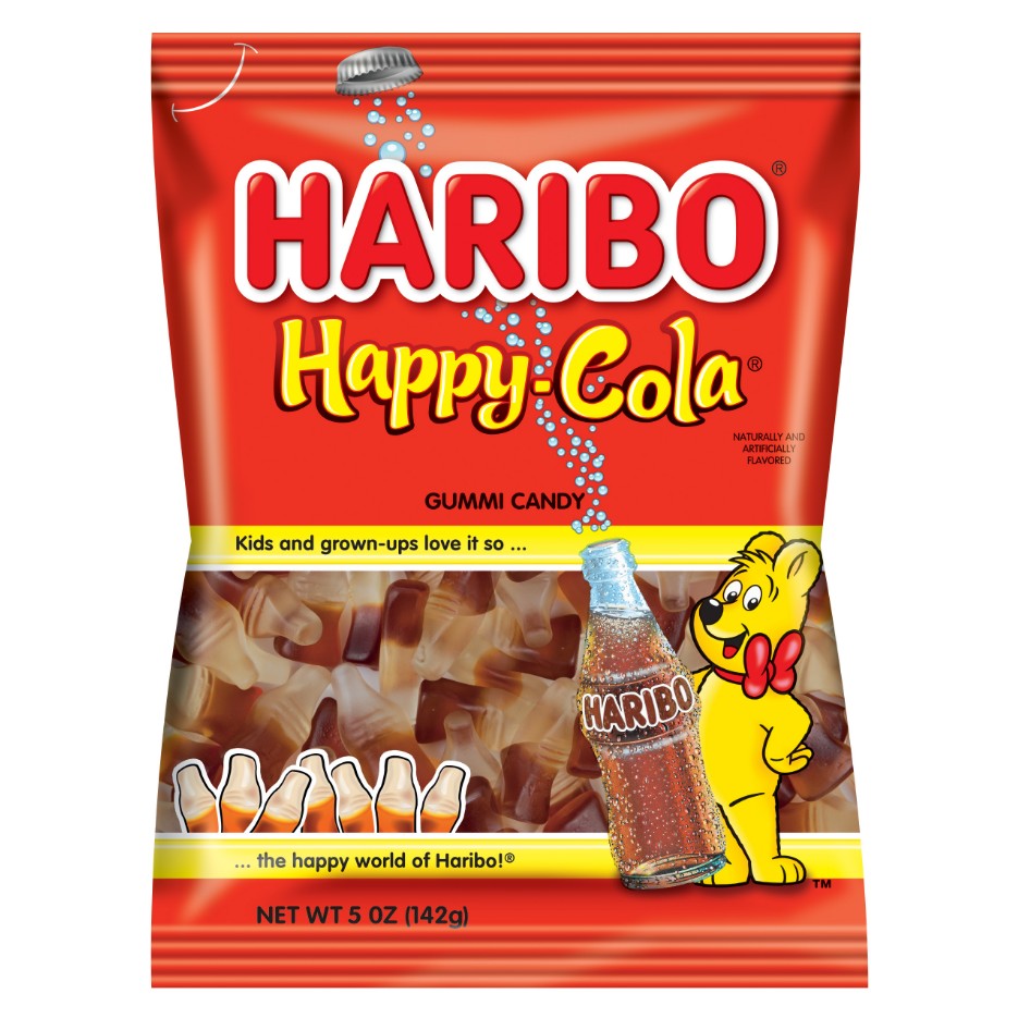 Haribo Happy Cola Gummi Candy - 5-oz. Bag