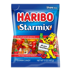 All City Candy Haribo Starmix Gummi Candy - 5-oz. Bag Gummi Haribo For fresh candy and great service, visit www.allcitycandy.com