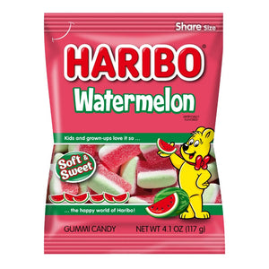 All City Candy Haribo Watermelon Gummi Candy - 4.1-oz. Bag Gummi Haribo Candy For fresh candy and great service, visit www.allcitycandy.com