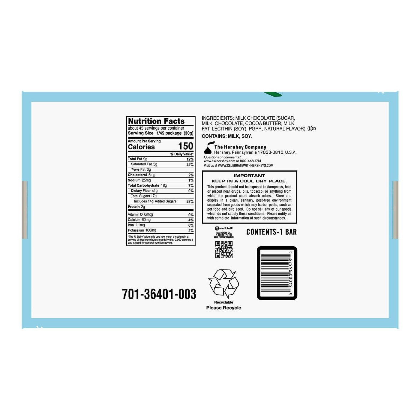 Hershey Milk Chocolate Bar Nutrition Facts hershey-milk-chocolate-bar-nutrition-facts
