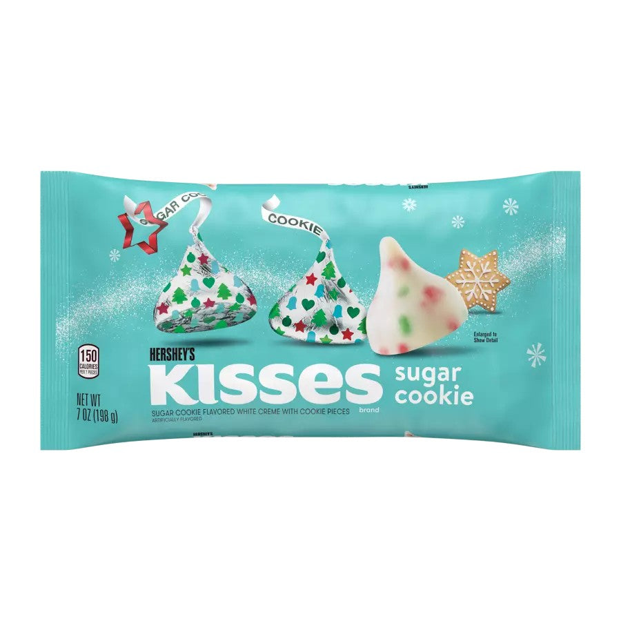 All City Candy Hershey's Sugar Cookie Kisses 7 oz. Bag Christmas Hershey's For fresh candy and great service, visit www.allcitycandy.com