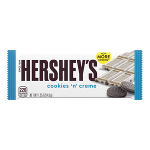 All City Candy Hershey's Cookies 'N' Creme Candy Bar 1.55 oz. 1 Bar Candy Bars Hershey's For fresh candy and great service, visit www.allcitycandy.com