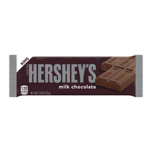 All City Candy Hershey's Milk Chocolate King Size Candy Bar 2.6 oz. Candy Bars Hershey's For fresh candy and great service, visit www.allcitycandy.com