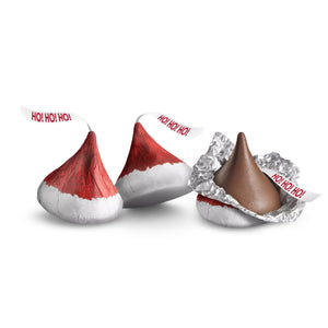 All City Candy Hershey's Milk Chocolate Santa Hat Kisses 7.8 oz. Bag Christmas Hershey's For fresh candy and great service, visit www.allcitycandy.com
