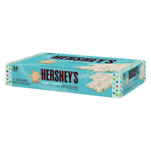 All City Candy Hershey's Christmas Sugar Cookie Bar 1.55 oz. Case of 24 Christmas Hershey's For fresh candy and great service, visit www.allcitycandy.com