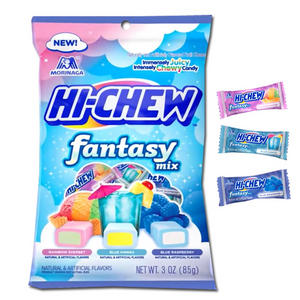 All City Candy Hi-Chew Fantasy Mix (Rainbow Sherbet, Blue Hawaii, Blue Raspberry) 3 oz. Bag Chewy Morinaga & Company For fresh candy and great service, visit www.allcitycandy.com