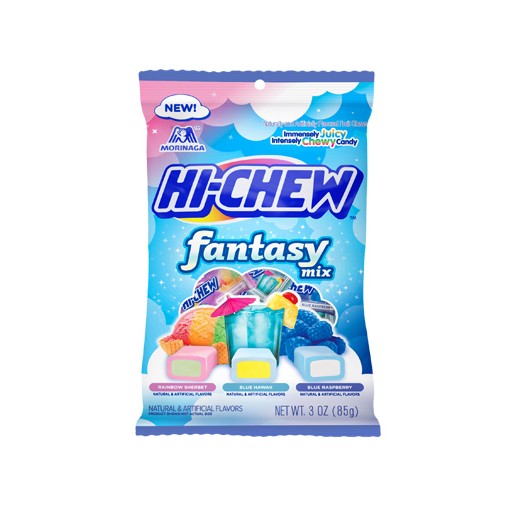 All City Candy Hi-Chew Fantasy Mix (Rainbow Sherbet, Blue Hawaii, Blue Raspberry) 3 oz. Bag Chewy Morinaga & Company For fresh candy and great service, visit www.allcitycandy.com