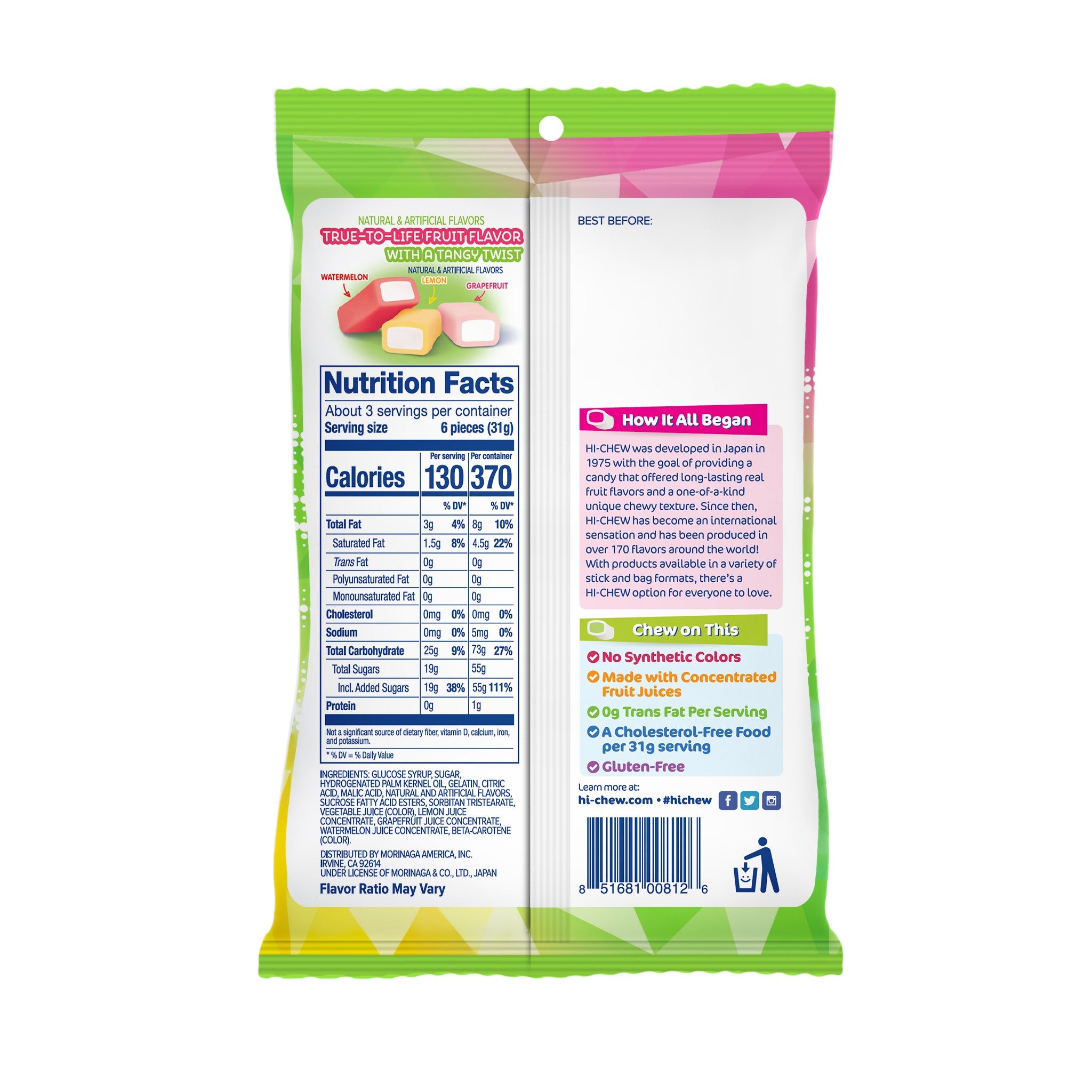 Simple Truth Organic Fruit Chews - Individually Wrapped Sour Apple