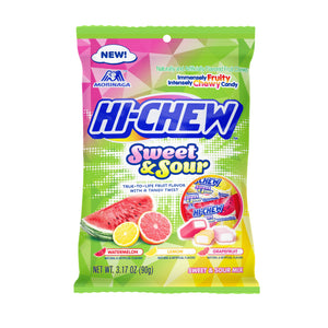 All City Candy Hi-Chew Sweet & Sour Mix Fruit Chews 3.17 oz Morinaga & Company For fresh candy and great service, visit www.allcitycandy.com