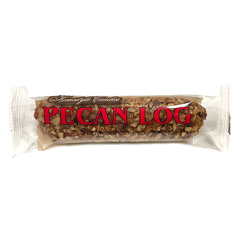 Crown Homestyle Candies Pecan Log 2.5 oz.