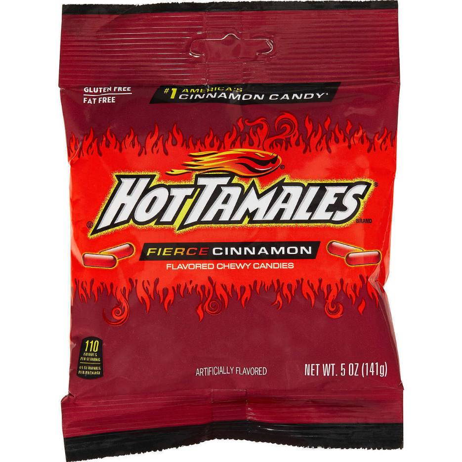All City Candy Hot Tamales Original Peg Bag 5 oz. Chewy Just Born Inc For fresh candy and great service, visit www.allcitycandy.com