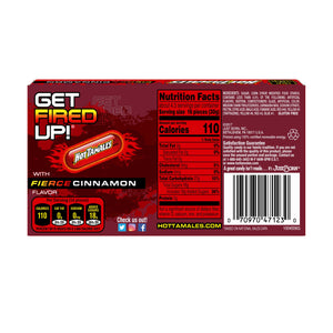 All City Candy Hot Tamales Fierce Cinnamon Chewy Candies - 5-oz. Theater Box 1 Box Theater Boxes Just Born Inc For fresh candy and great service, visit www.allcitycandy.com