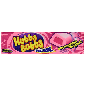 All City Candy Hubba Bubba Max Outrageous Original Bubble Gum - 5 Piece Pack For fresh candy and great service, visit www.allcitycandy.com