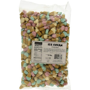 All City Candy Ice Cream Gummi Candy - 5 LB Bulk Bag Bulk Unwrapped Kervan USA For fresh candy and great service, visit www.allcitycandy.com