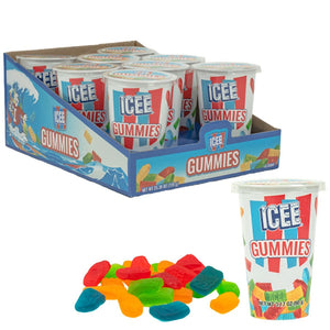 All City Candy Icee Gummies in a Cup 3.17 oz. Case of 8 Gummi Koko's Confectionery & Novelty For fresh candy and great service, visit www.allcitycandy.com