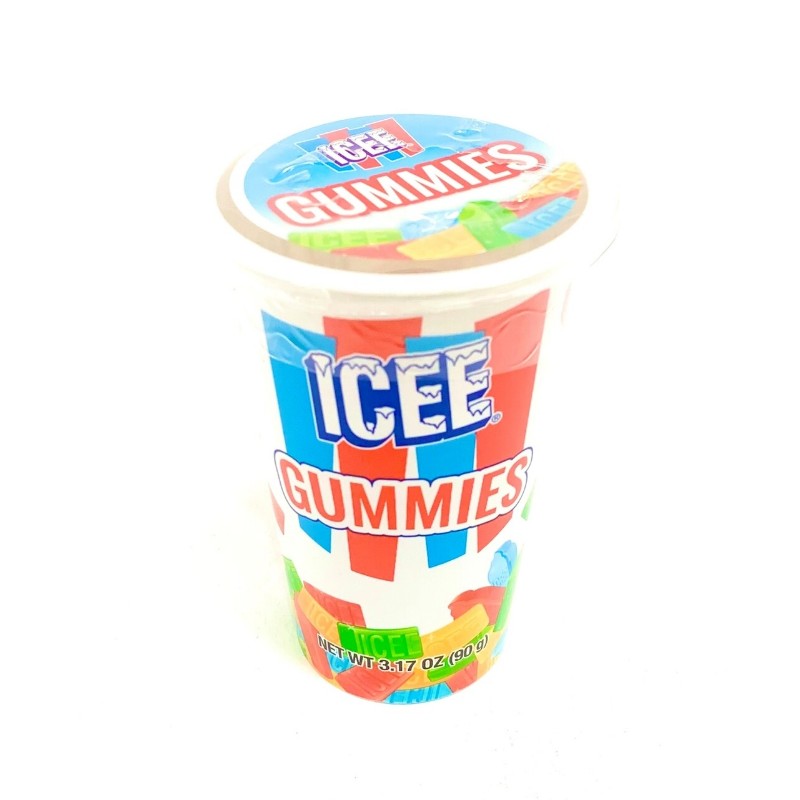 All City Candy Icee Gummies in a Cup 3.17 oz. Case of 8 Gummi Koko's Confectionery & Novelty For fresh candy and great service, visit www.allcitycandy.com