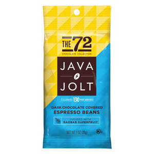 All City Candy Java Jolt Dark Chocolate Covered Espresso Beans 1 oz. Bag Chocolate 72 Chocolate For fresh candy and great service, visit www.allcitycandy.com