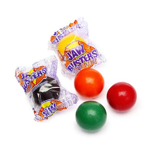 All City Candy Jaw Busters Jawbreaker Candy, Small - 3 LB Bulk Bag Bulk Wrapped Ferrara Candy Company For fresh candy and great service, visit www.allcitycandy.com