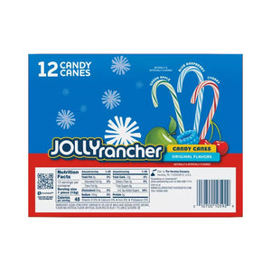 All City Candy Jolly Rancher Assorted Candy Canes - Box of 12 Christmas Hershey's For fresh candy and great service, visit www.allcitycandy.com