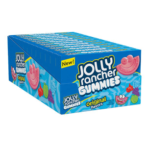 All City Candy Jolly Rancher Gummies Original Flavors - 3.5-oz. Theater Box Case of 11 Theater Boxes Hershey's For fresh candy and great service, visit www.allcitycandy.com