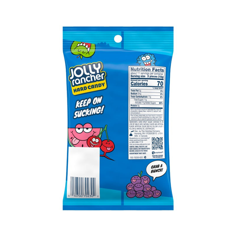 Jolly Rancher Hard Candy Original Flavors - 7-oz. Bag - All City Candy