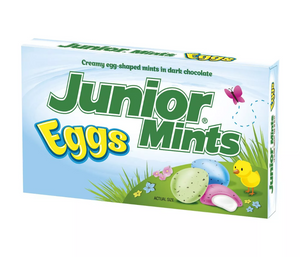 All City Candy Junior Mints Easter Eggs 3.5 oz. Box Easter Tootsie Roll Industries For fresh candy and great service, visit www.allcitycandy.com